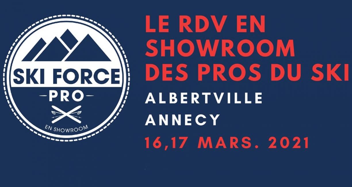 Le Ski Force Pro s’installe les 16 et 17 mars en showroom