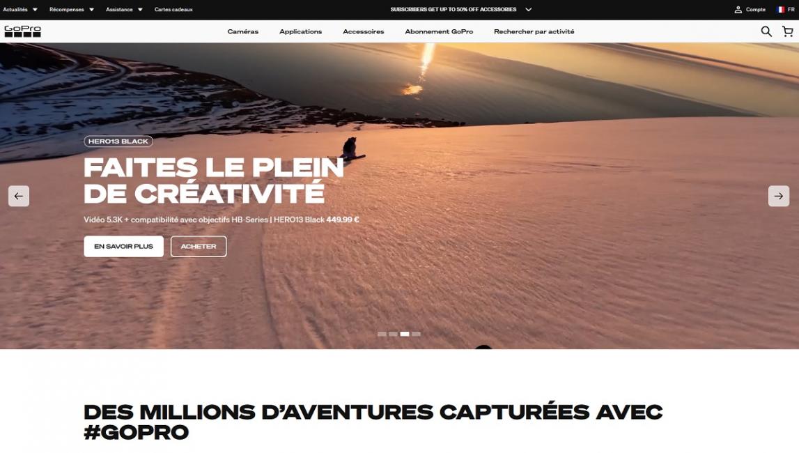 GoPro : exercice 2025