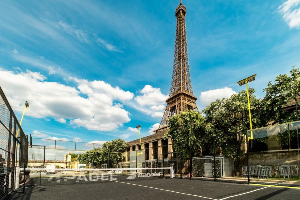 4Padel monte au filet