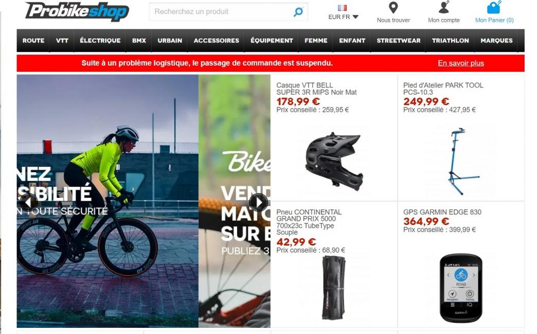 Probikeshop sera relancé au printemps 2024