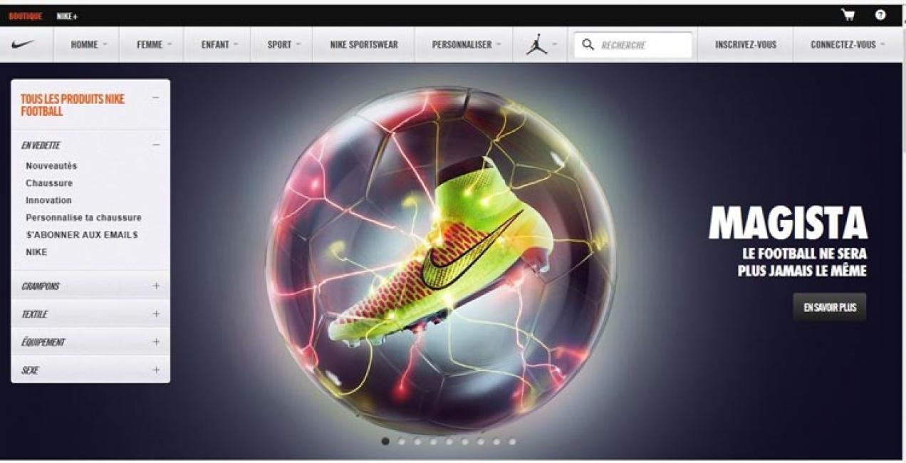 Nike veut pousser l'e-commerce