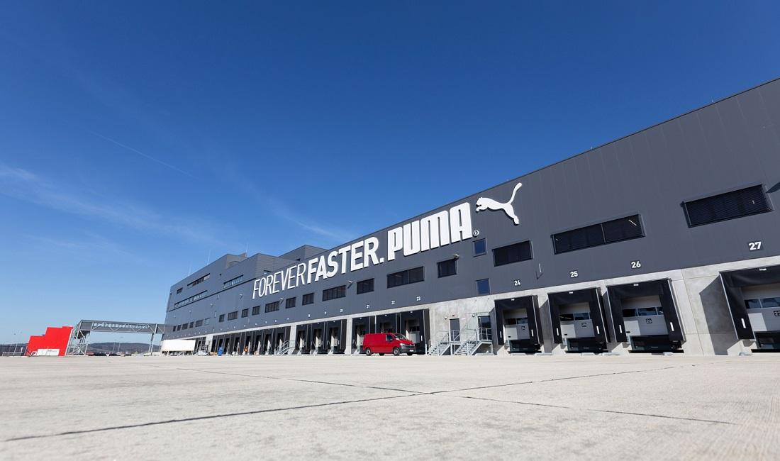 Puma se fait livrer un entrepôt géant automatisé