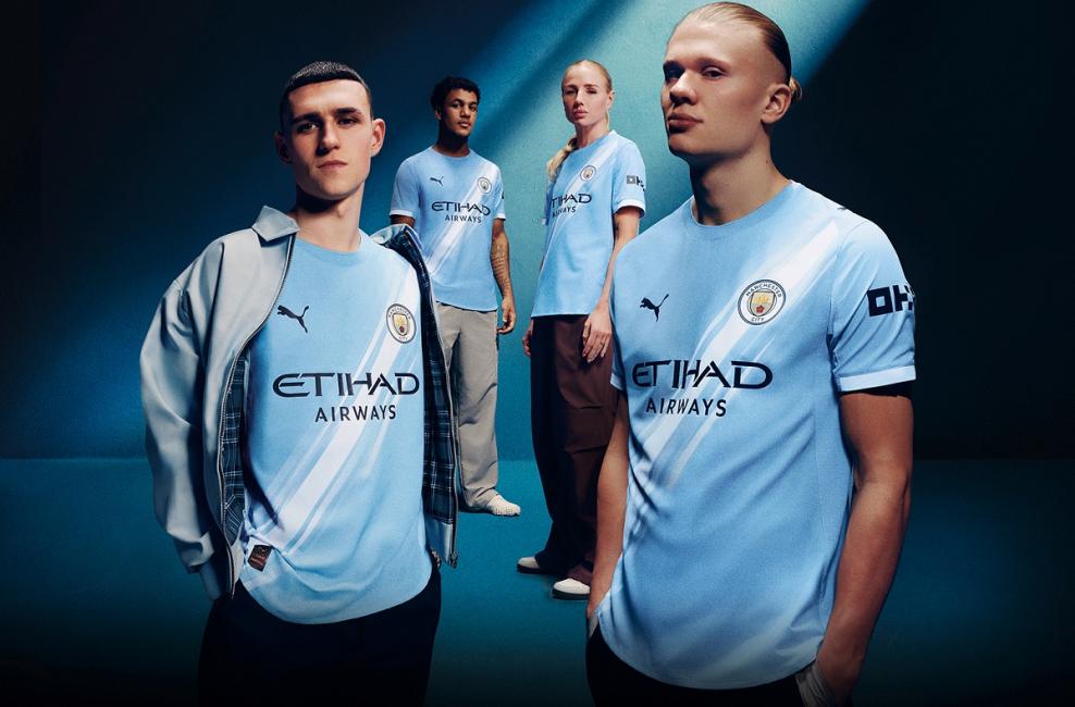 Puma et Manchester City prolongent leur partenariat jusqu'en 2035