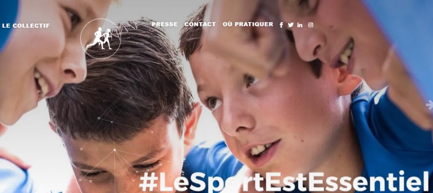 La plateforme le sport est essentiel est lancée