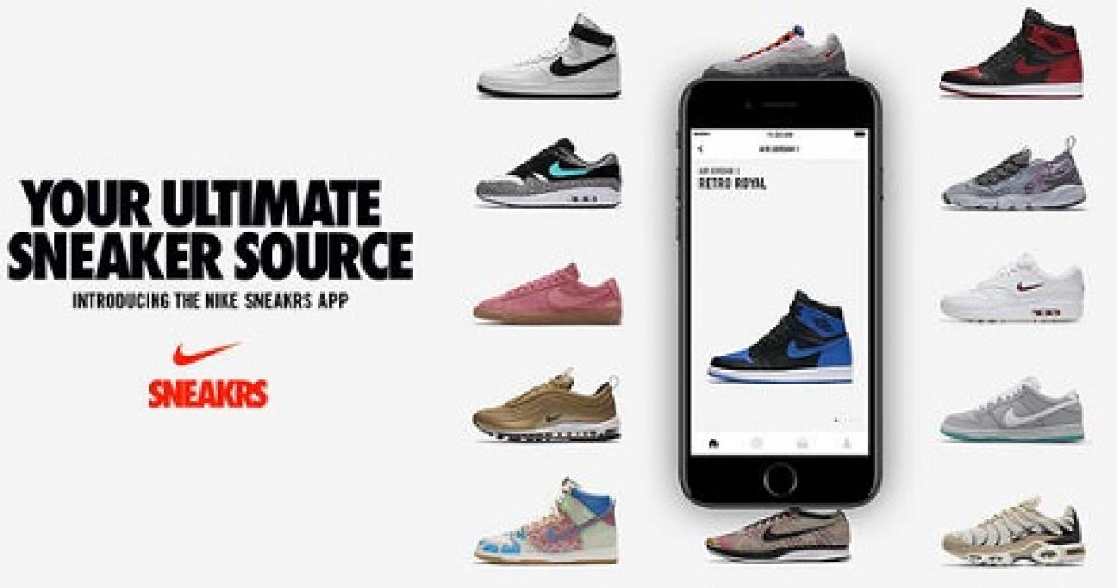 Nike lance une App pour vendre ses sneakers