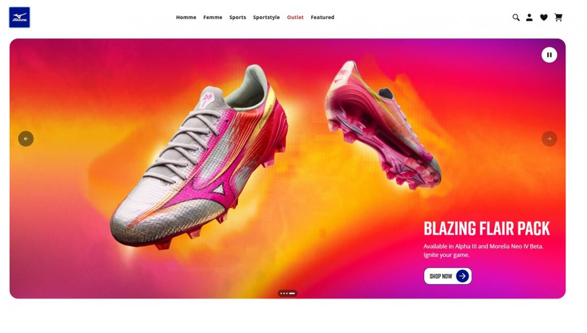 Mizuno : exercice 2025/26