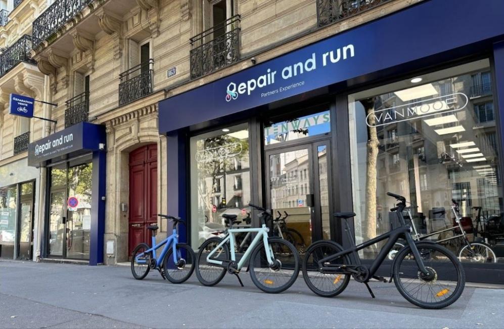Repair And Run teste un concept hybride à Paris